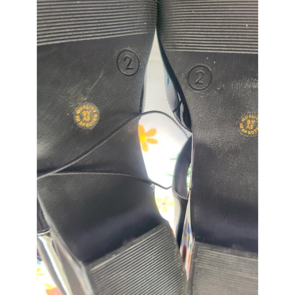 Christie & Jill Heaven Shoes Girls Size 2 WHTE/BLK Ankle Strap Mary Jane 2 pair - Picture 6 of 6